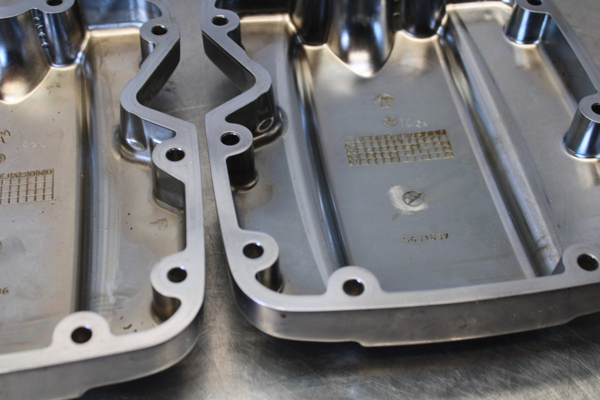 03-17 VICTORY VEGAS ENGINE TOP END CYLINDER HEAD COVER SET  BB874