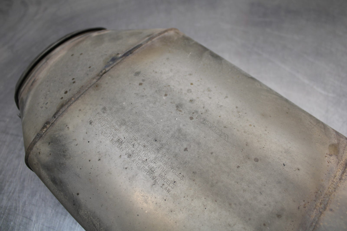 07-12 HONDA CBR600RR EXHAUST PIPE MUFFLER SLIP ON CAN SILENCER BB812