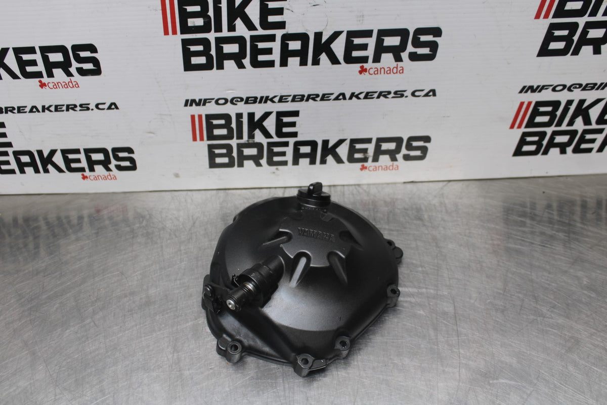 06-07 YAMAHA YZF R6 CLUTCH SIDE ENGINE MOTOR COVER BB802