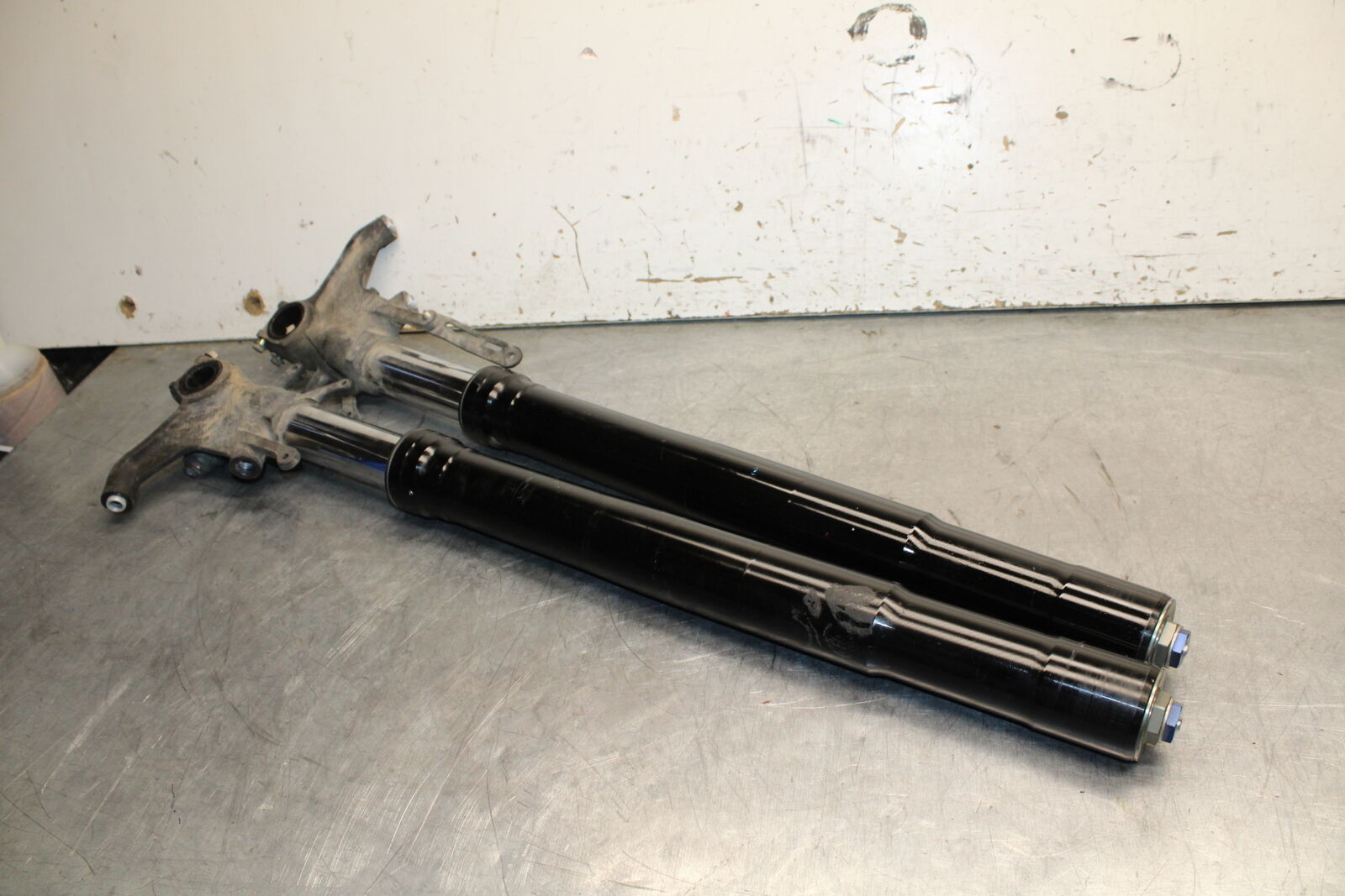 06-07 SUZUKI GSXR 600 750 FRONT FORKS SHOCK SUSPENSION SET PAIR BB630