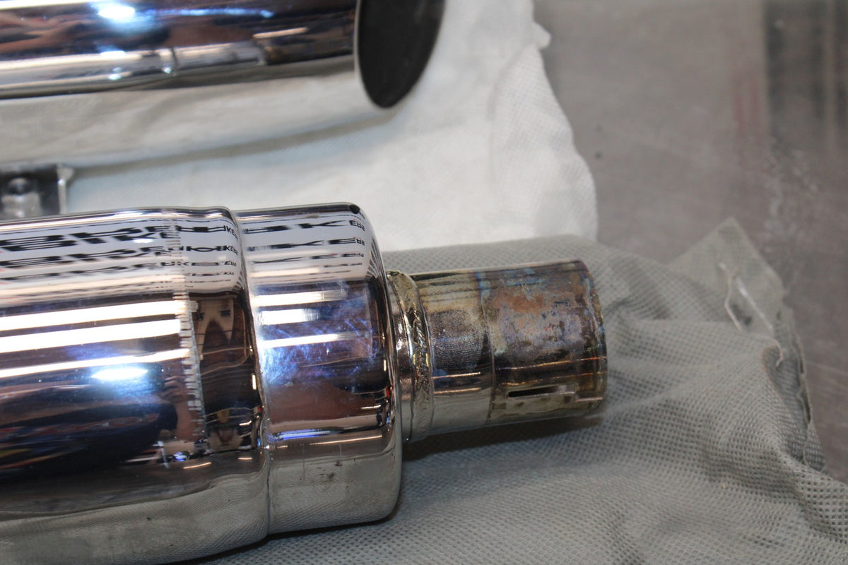18 INDIAN ROADMASTER MUFFLER EXHAUST SILENCER PIPE SET PAIR BB191
