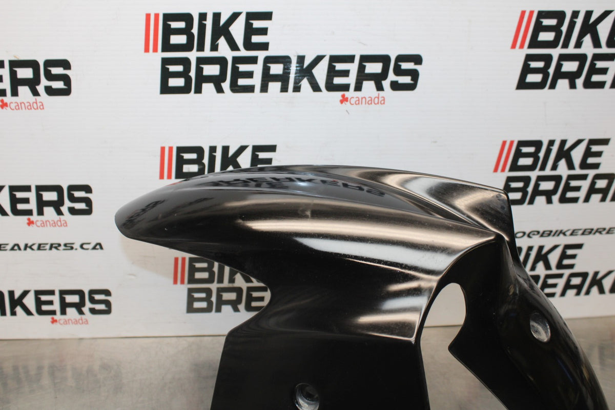 09 KAWASAKI NINJA 250R FRONT WHEEL FENDER COWL FAIRING BB824