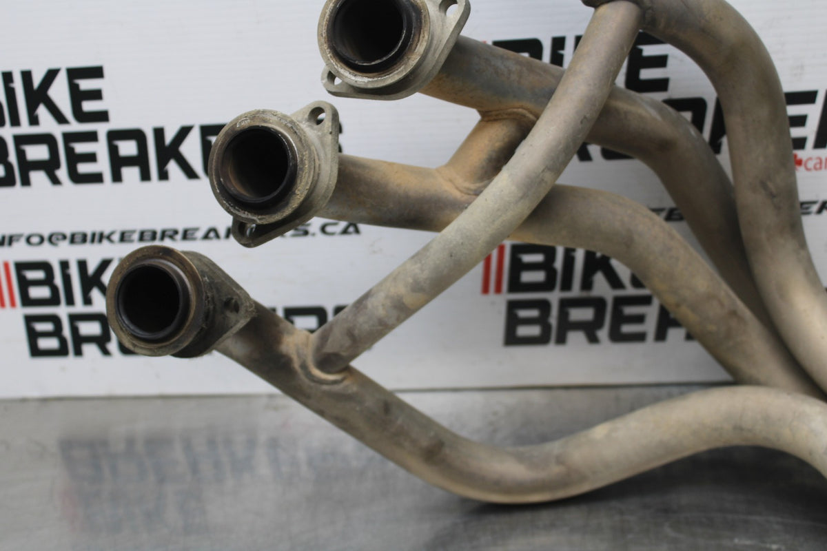 06 KAWASAKI Z750 EXHAUST HEADER PIPES MANIFOLD BB837