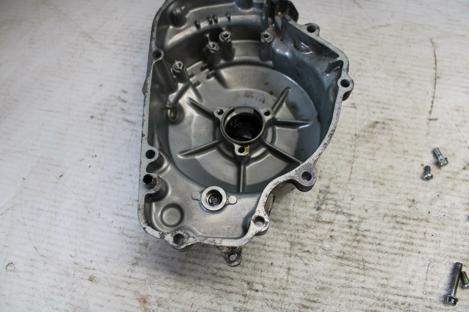 90-07 KAWASAKI ZZR 250 STATOR MAGNETO ALTERNATOR GENERATOR COVER BB298