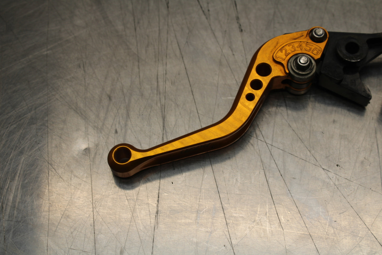 04-05 KAWASAKI NINJA ZX10R PAZZO RACING CLUTCH LEVER & FRONT BRAKE LEVER BB163