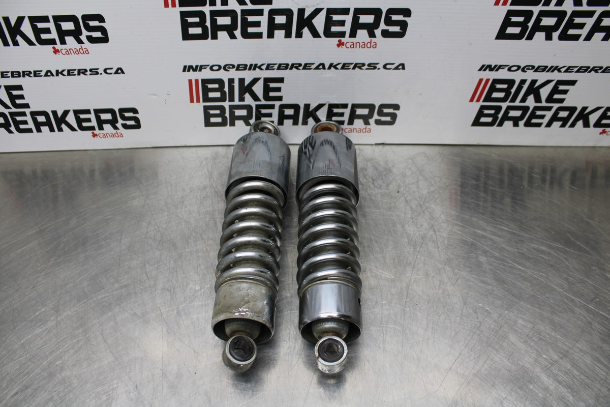 05 TRIUMPH ROCKET III 12.5 REAR BACK SHOCK ABSORBER SET PAIR BB186