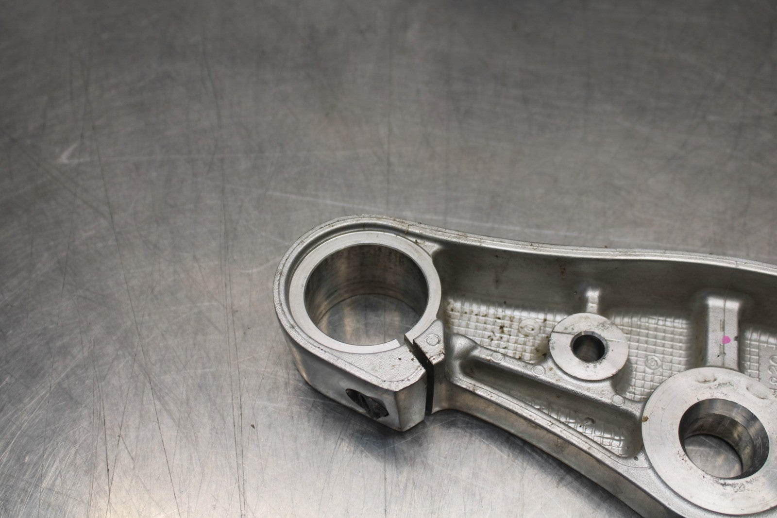 08 KAWASAKI VULCAN 900 FORKS UPPER TRIPLE TREE CLAMP BB184