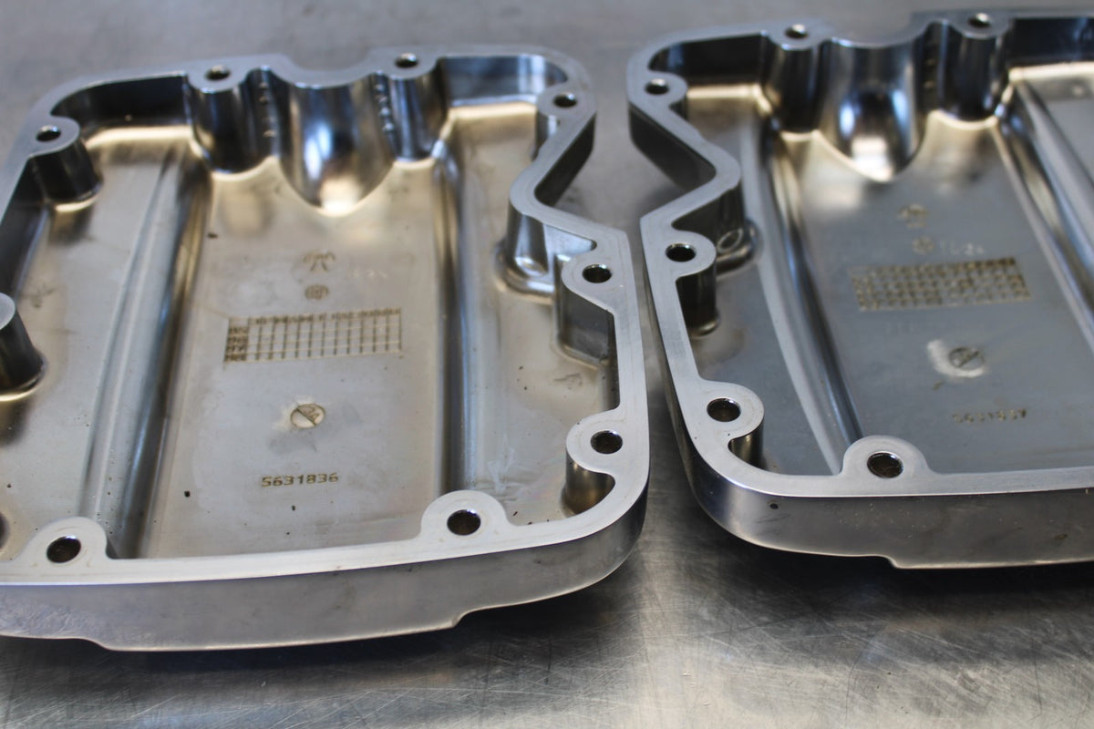 03-17 VICTORY VEGAS ENGINE TOP END CYLINDER HEAD COVER SET  BB874
