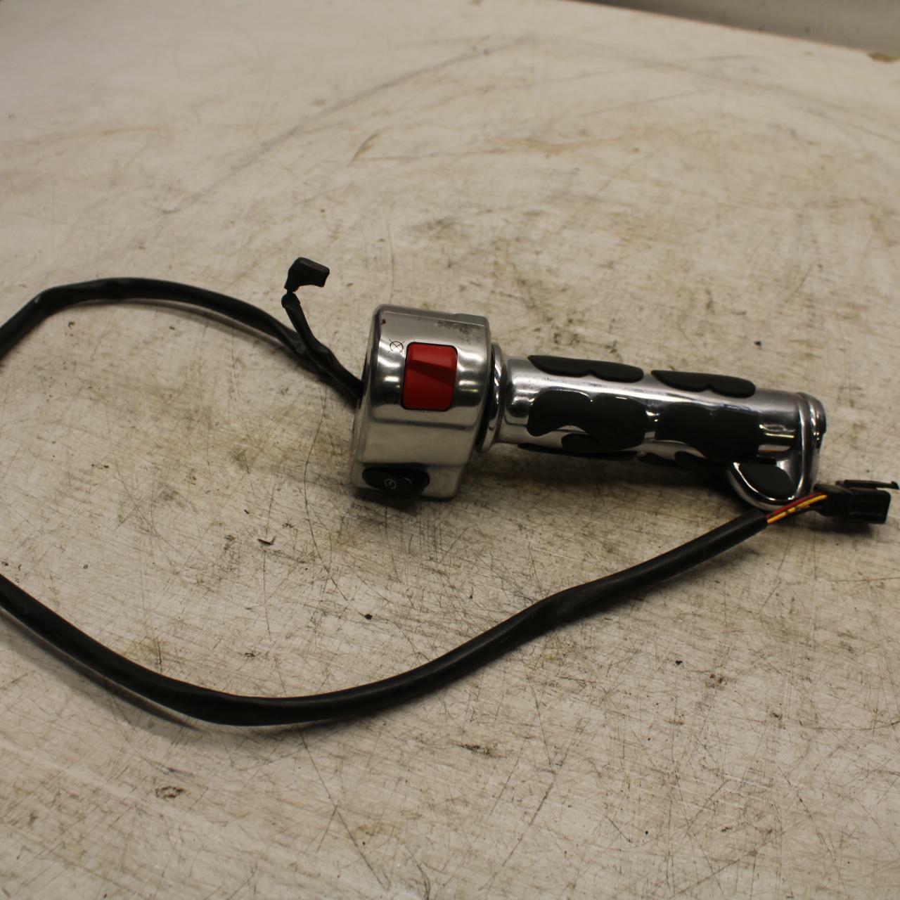 06-21 KAWASAKI VULCAN 900 RIGHT CLIP ON HANDLE KILL OFF START SWITCH BB363