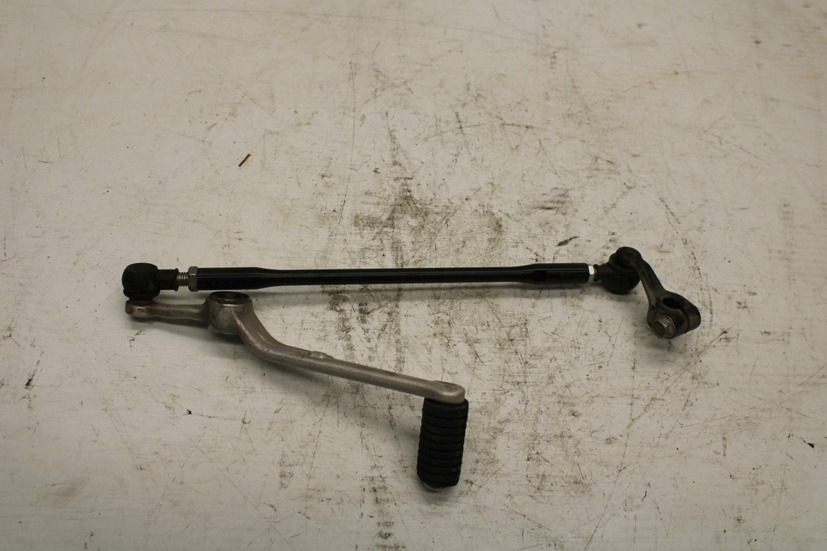 08-17 YAMAHA YZF R6 SHIFTER LINKAGE SHIFT LINK PEDAL BB354