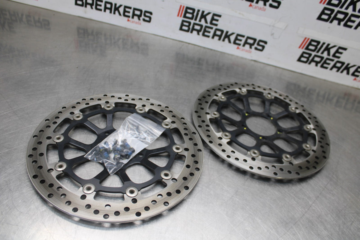 16 DUCATI 959 PANIGALE FRONT LEFT RIGHT BRAKE ROTORS DISCS BB912
