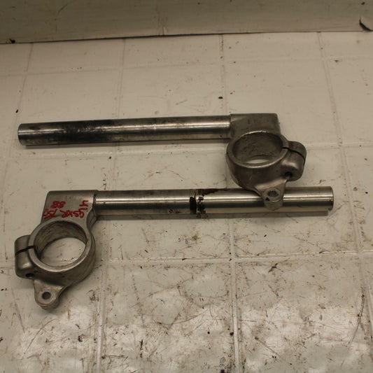 88-89 SUZUKI GSXR750J BB24 LEFT RIGHT CLIP ON ONS HANDLEBARS PAIR SET BB15