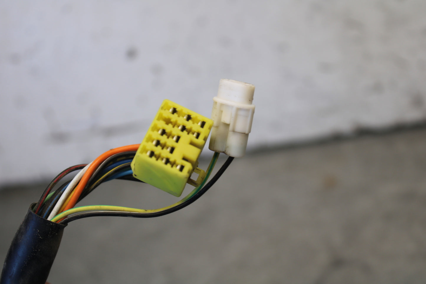 11-24 SUZUKI GSXR750 LEFT CLIP ON HANDLE HORN SIGNALS SWITCH SWITCHES BB687