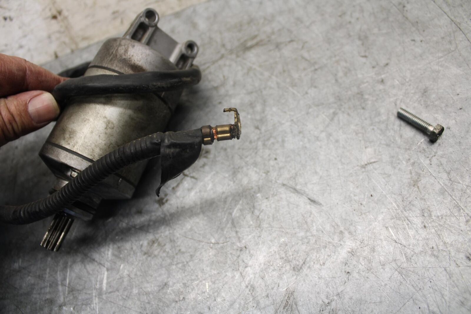 2007 Suzuki GSXR600 ENGINE STARTING STARTER MOTOR -DC 12V 31100-01H00 BB540