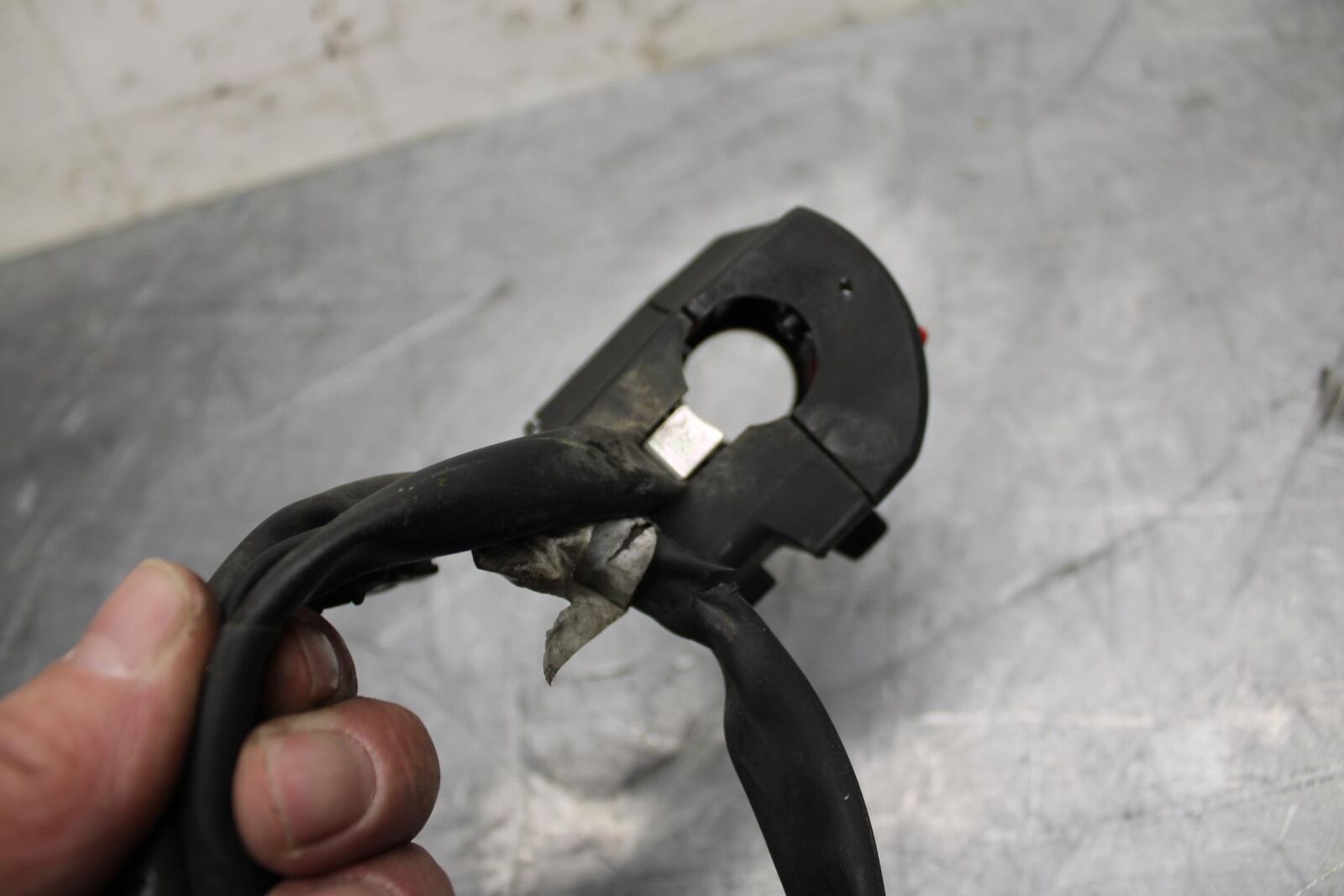 09-14 YAMAHA YZF R1 RIGHT CLIP ON HANDLE KILL OFF START SWITCH SWITCHES BB471