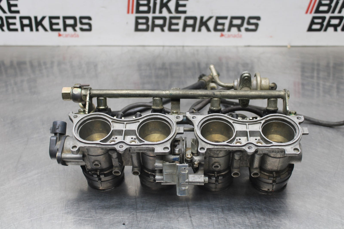 01-06 HONDA CBR600F4I MAIN FUEL INJECTORS / THROTTLE BODIES BB778
