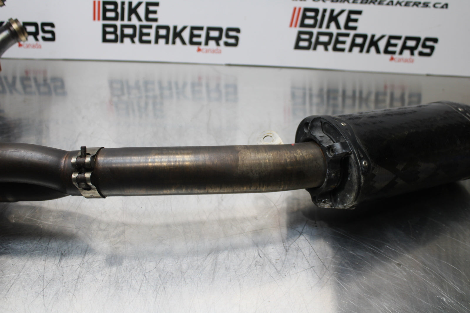 13-17 KAWASAKI NINJA ZX6R TWO BROTHERS FULL EXHAUST SYSTEM HEADERS  BB143