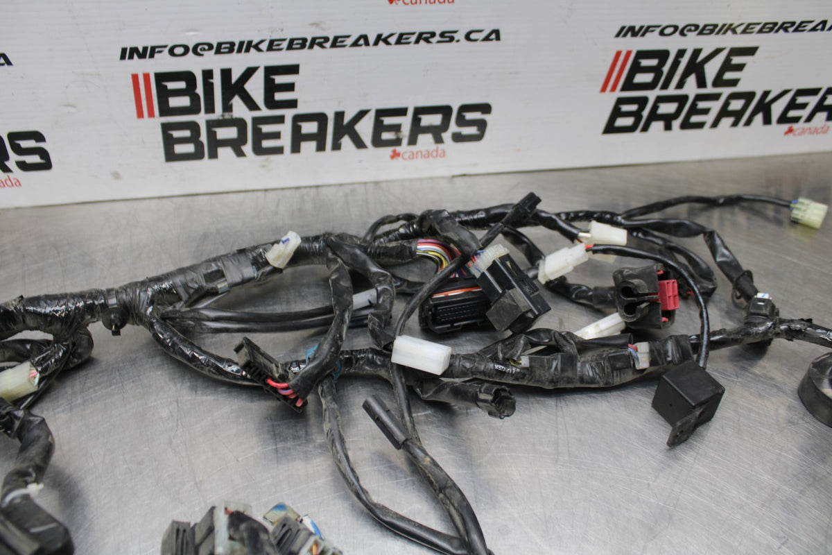 17-18 YAMAHA YZF R3 MAIN ENGINE WIRING HARNESS MOTOR WIRE LOOM BB813