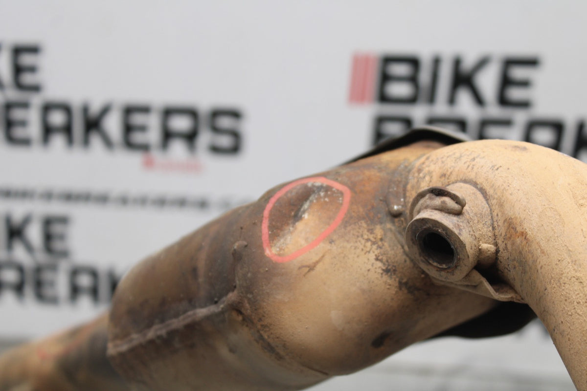 15 TRIUMPH TIGER 800 EXHAUST HEADER PIPES MANIFOLD BB873
