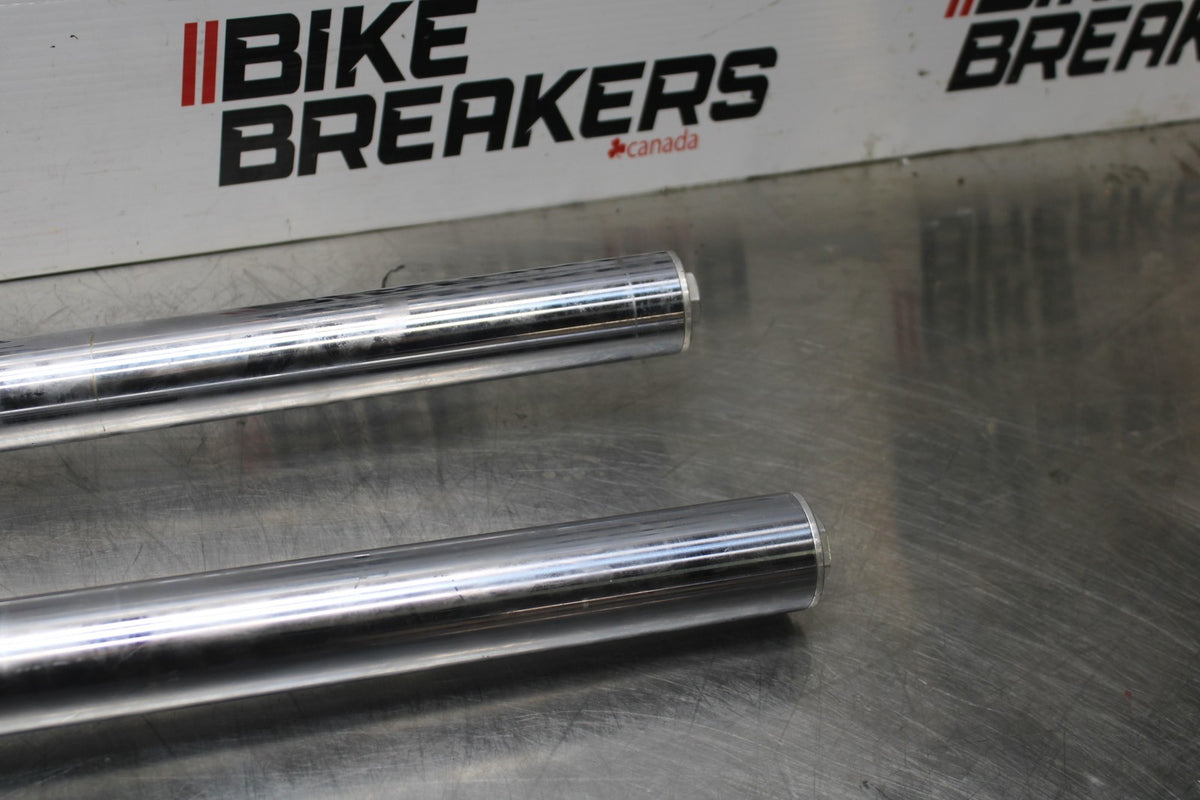 06 KAWASAKI Z750 FRONT FORKS SHOCK SUSPENSION SET PAIR BB837