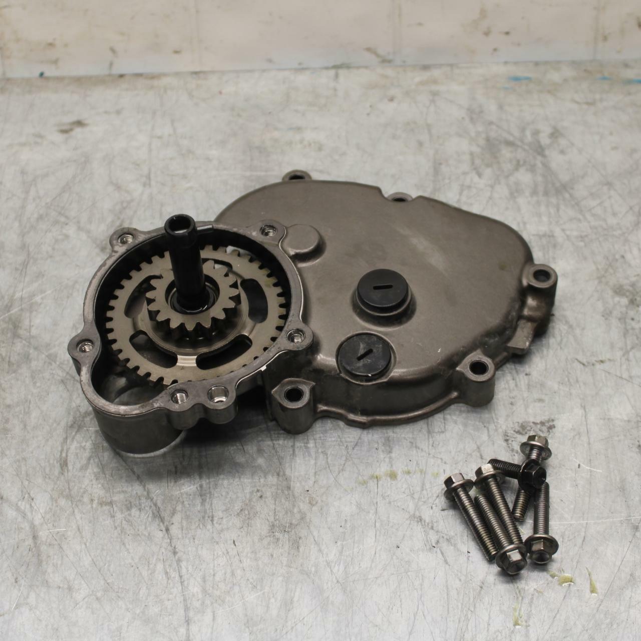 19-20 KAWASAKI NINJA ZX6R STARTER SIDE ENGINE MOTOR COVER BB419