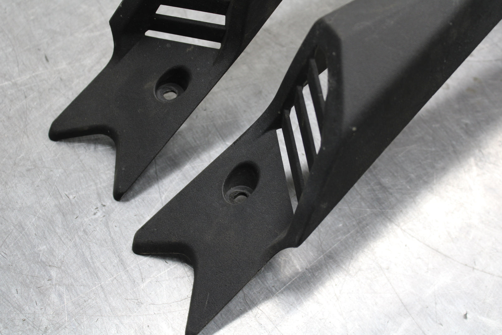 12-17 KAWASAKI NINJA 650 RIGHT LEFT GAS FUEL TANK PANELS COVERS TRIM COWLS BB129