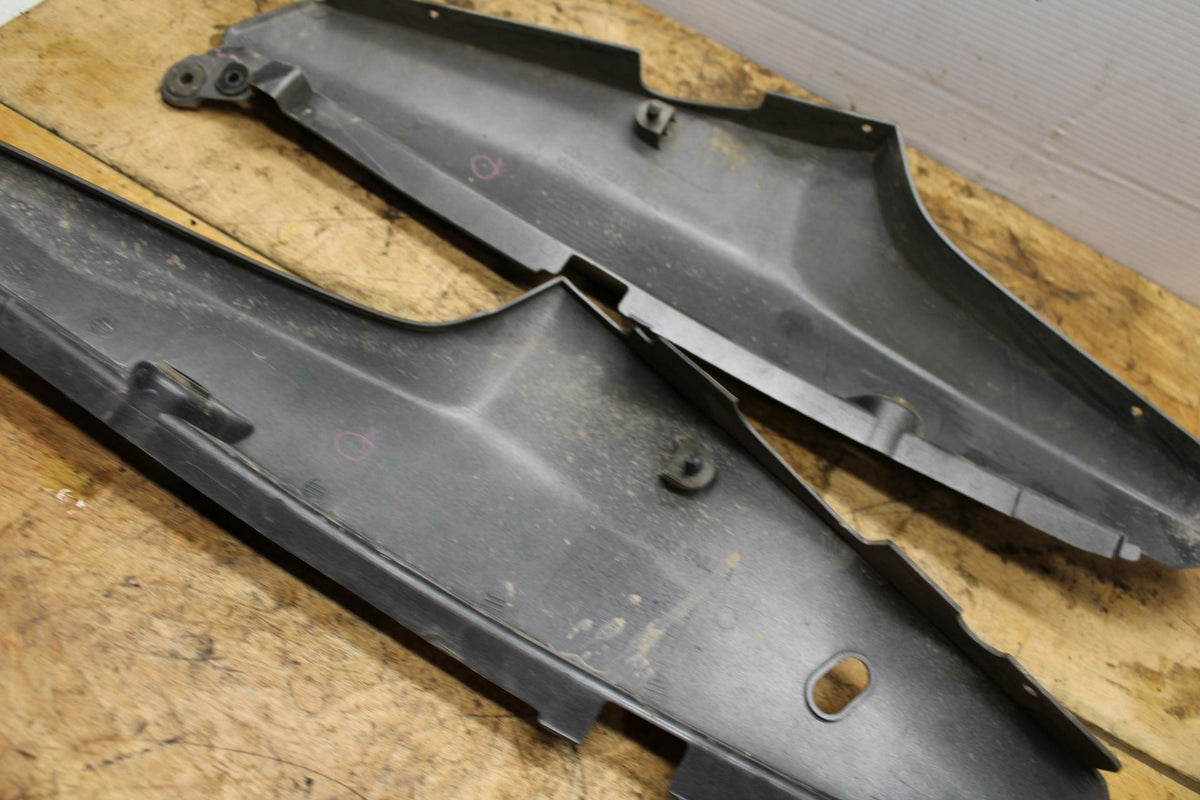 07-11 SUZUKI VSTROM 650 RIGHT LEFT FRONT SIDE SEAT PANELS COWLS FAIRINGS BB340