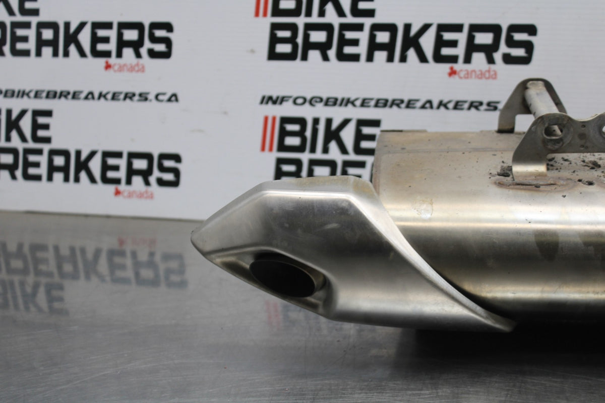 12-16 KAWASAKI NINJA 650 EX650F ABS FULL EXHAUST SYSTEM PIPE MUFFLER  BB860