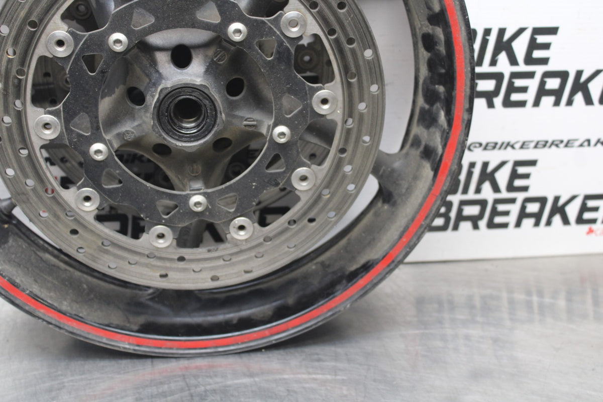 05 YAMAHA YZF R6 FRONT WHEEL FRONT RIM & ROTORS BB814