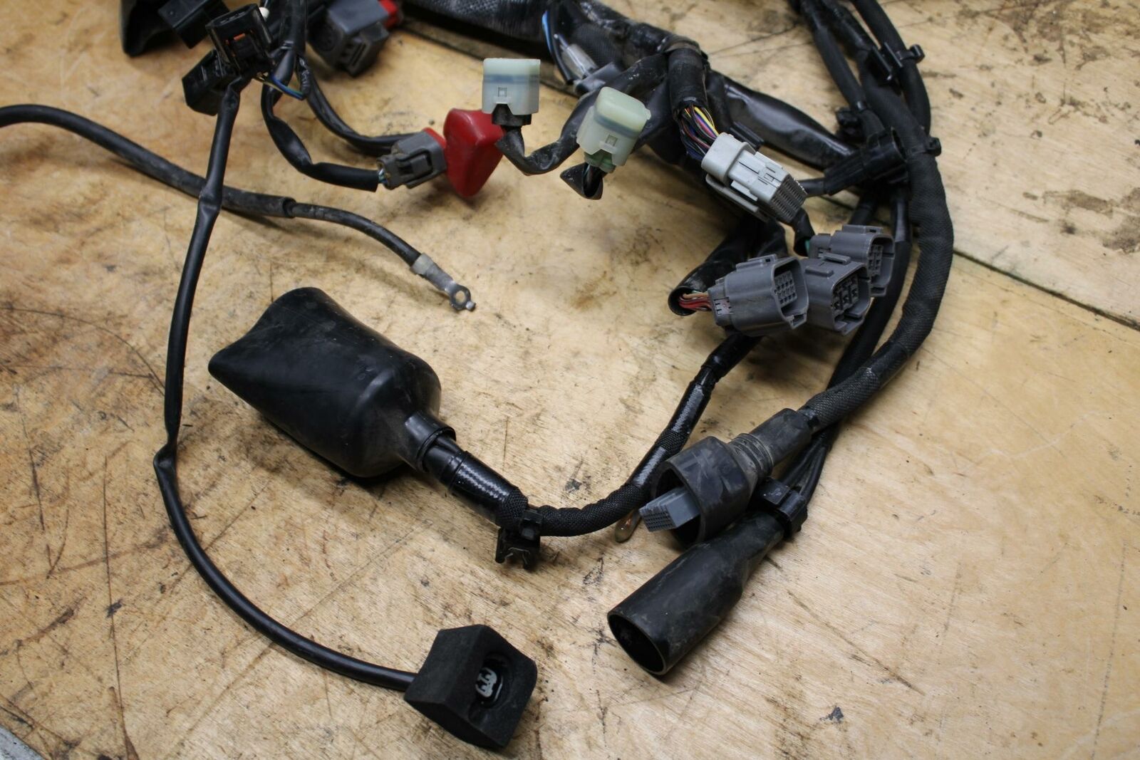 19-20 KAWASAKI NINJA ZX6R MAIN ENGINE WIRING HARNESS MOTOR WIRE LOOM BB338