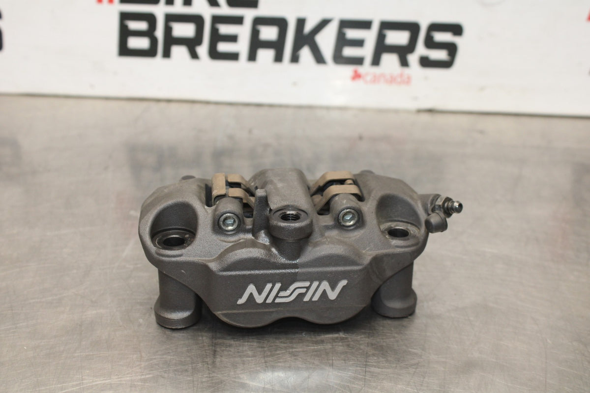 13-18 KAWASAKI NINJA ZX6R RIGHT LEFT FRONT BRAKE CALIPER SET PAIR CALIPERS BB915