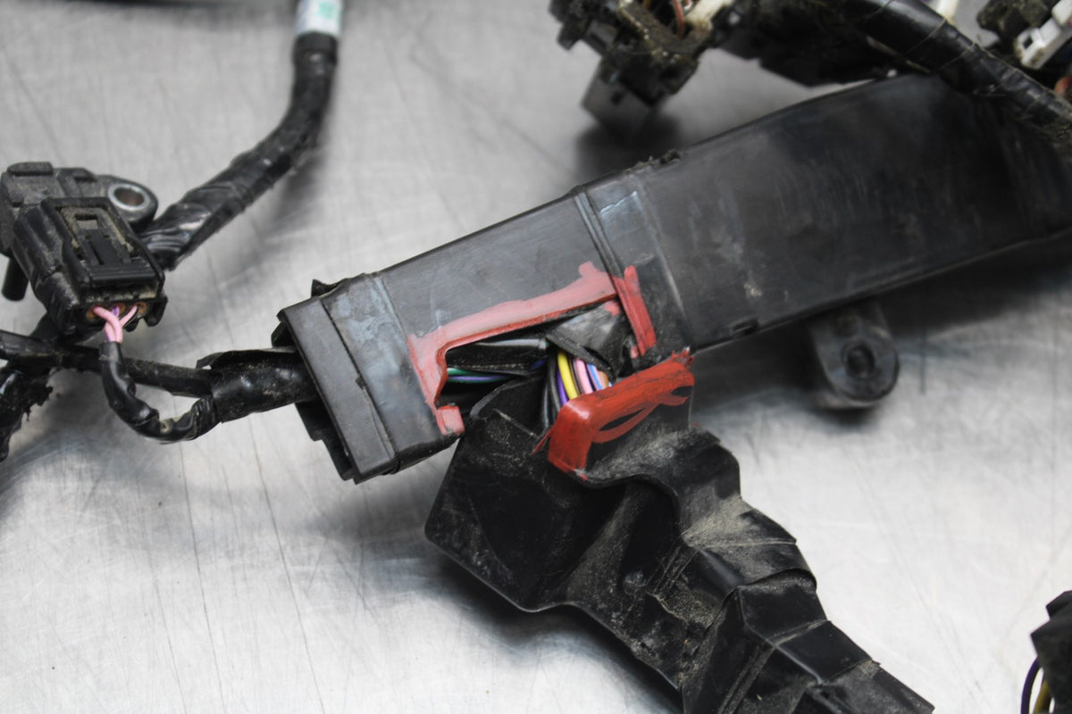 14 TRIUMPH STREET TRIPLE ABS MAIN ENGINE WIRING HARNESS MOTOR WIRE LOOM BB808