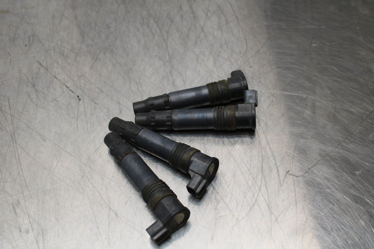 07 KAWASAKI Z1000 IGNITION COILS COIL SPARK PLUG CAPS BB148