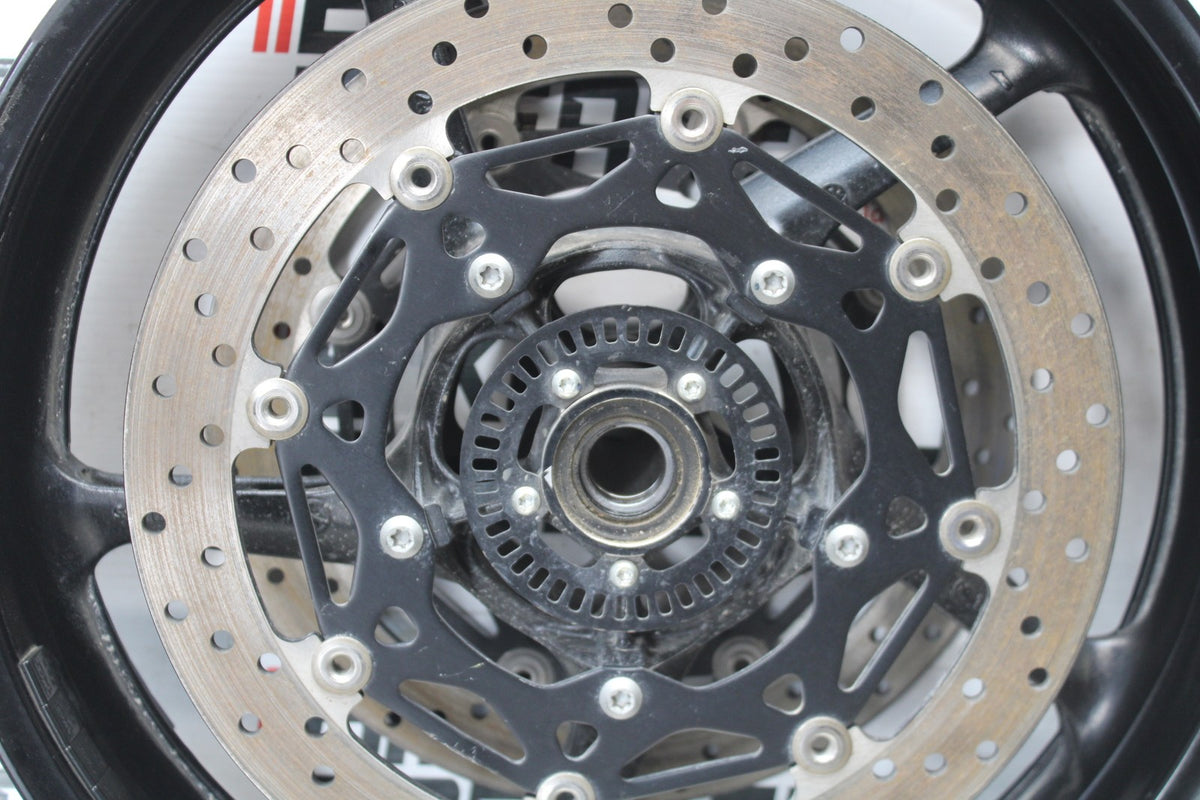 17 YAMAHA YZF R6 FRONT WHEEL FRONT RIM & ROTORS BB922
