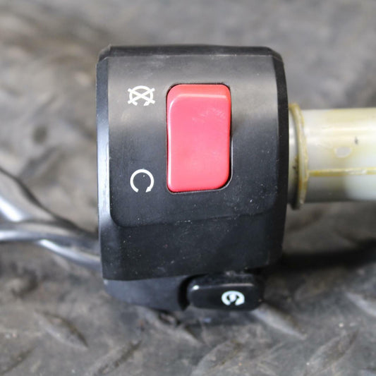 17 KAWASAKI NINJA 300 RIGHT CLIP ON HANDLE KILL OFF START SWITCH SWITCHES BB215