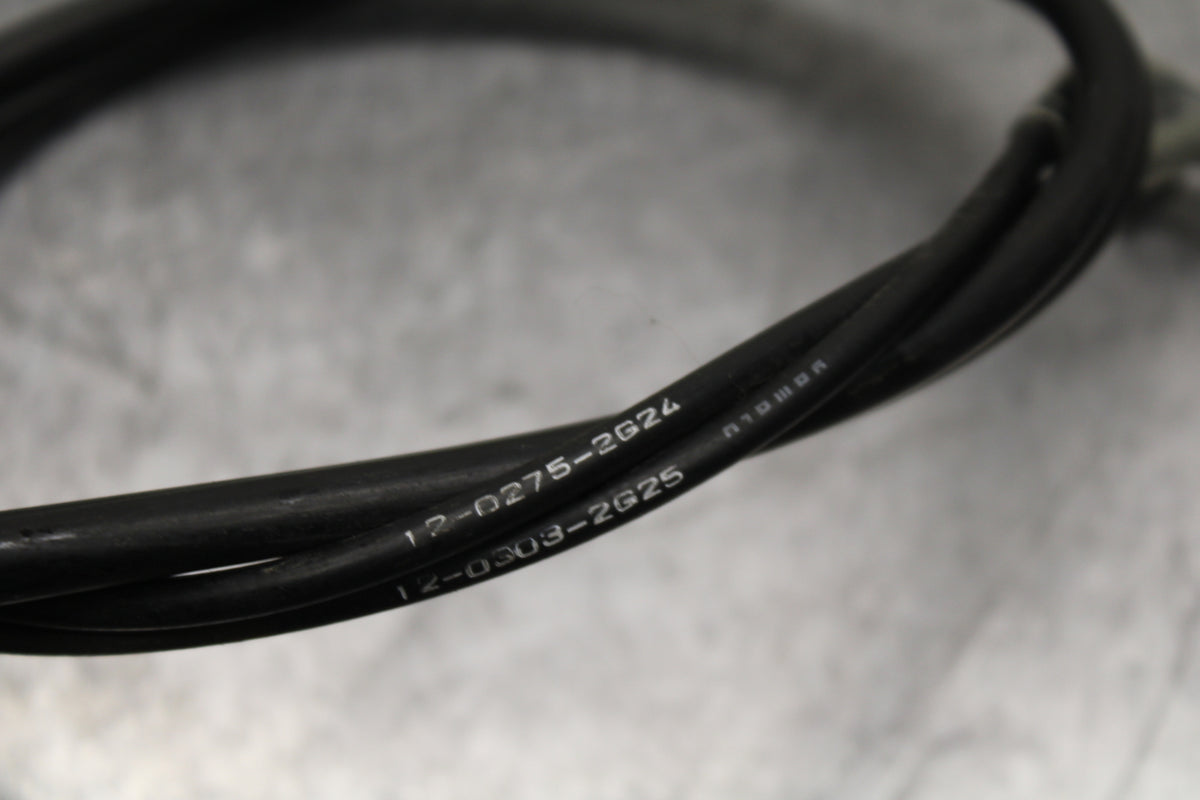 12-13 KAWASAKI Z1000 THROTTLE CABLES LINES BB743