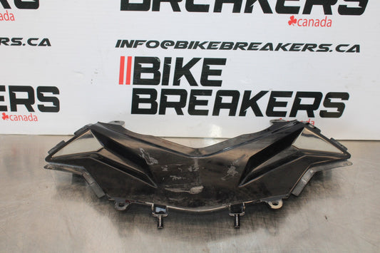 13-17 KAWASAKI NINJA 300 EX300 CENTER BACK TAIL FAIRING COVER TRIM COWL BB189