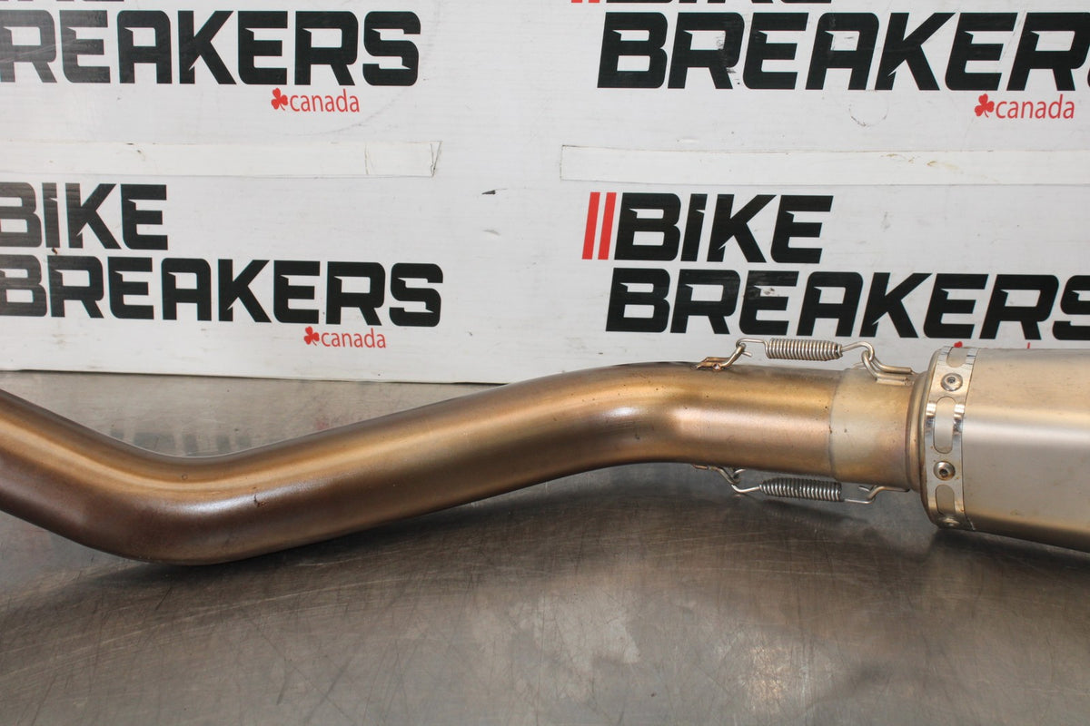 13-18 KAWASAKI NINJA ZX6R AFTERMARKET EXHAUST MUFFLER SLIP ON CAN SILENCER BB908