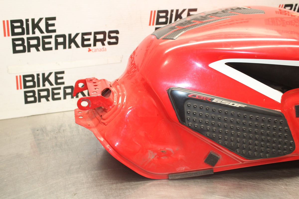 18 HONDA CBR650F GAS TANK FUEL CELL PETROL RESERVOIR BB946