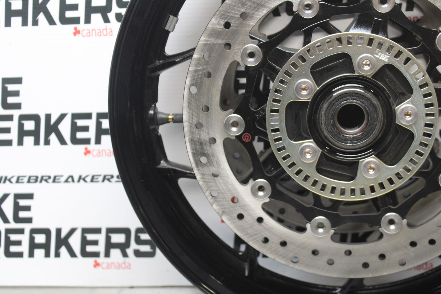 23-24 KAWASAKI NINJA ZX14R NEW TAKE OFF!! FRONT WHEEL FRONT RIM & ROTORS BB764