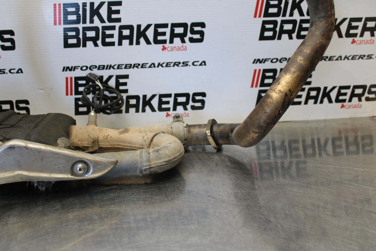 10 SUZUKI SV650 EXHAUST HEADER PIPES MANIFOLD BB181