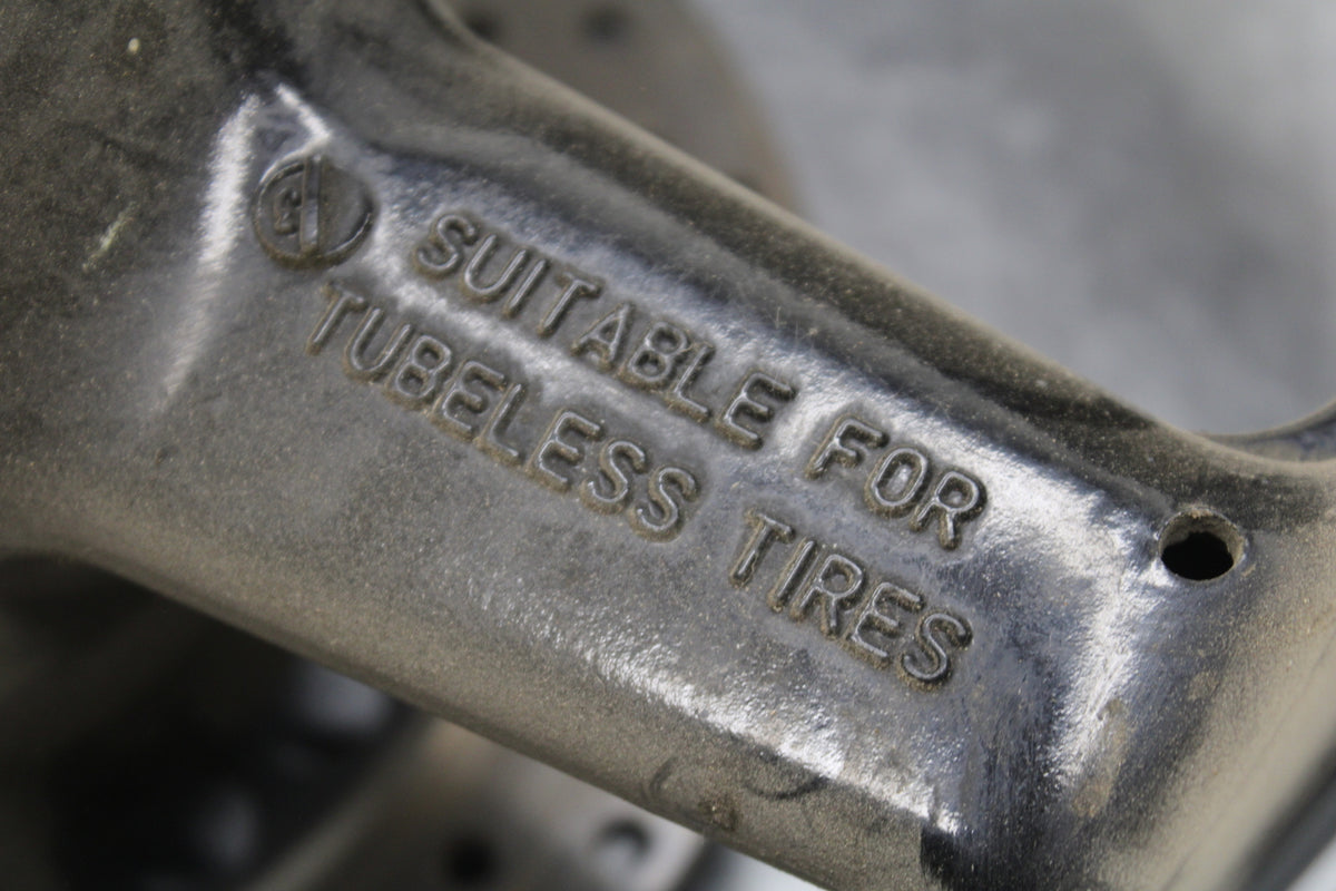 91-93 YAMAHA FZR1000 REAR WHEEL BACK RIM BB28