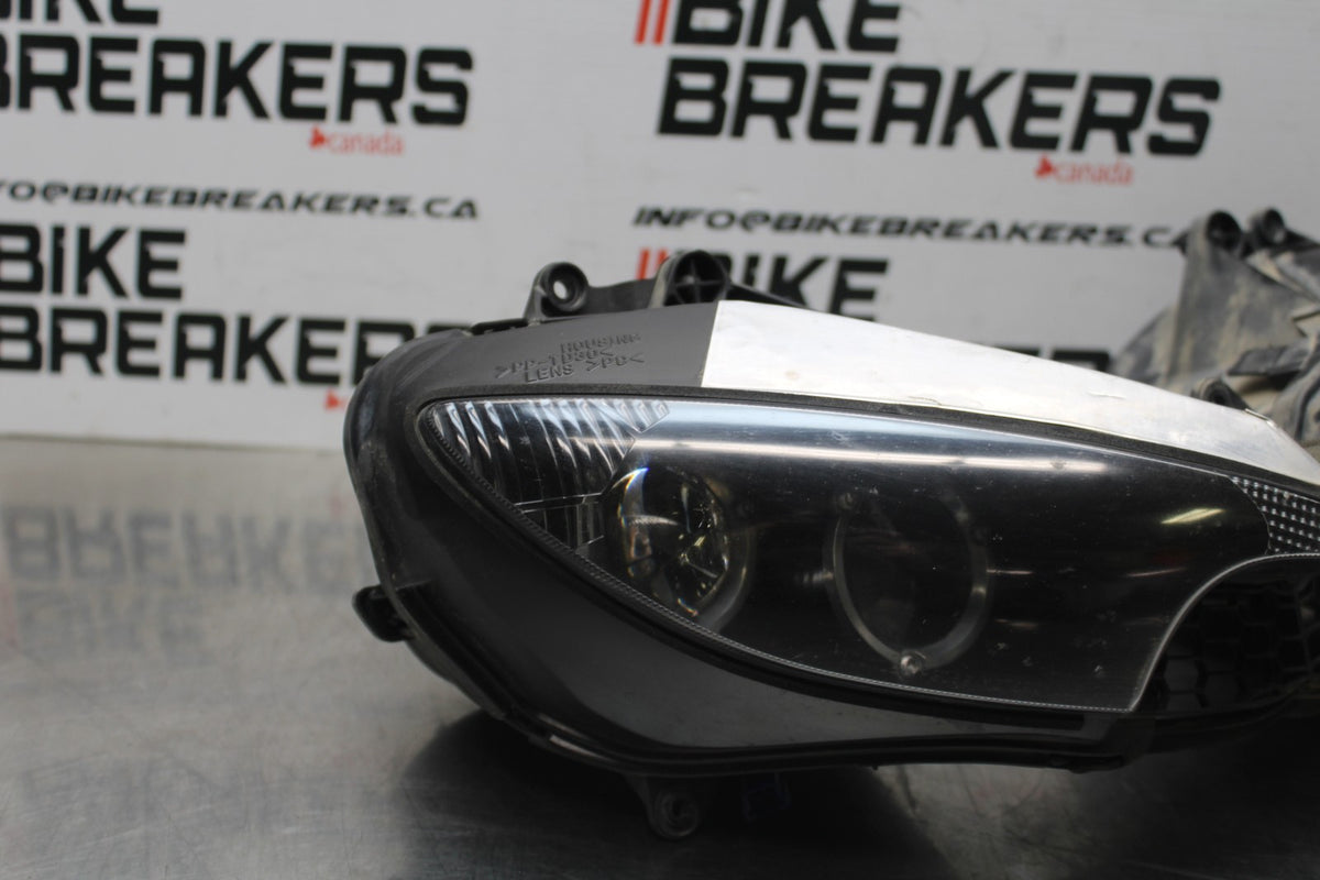 08-09 YAMAHA YZF R6S FRONT HEADLIGHT HEAD LIGHT LAMP BB796