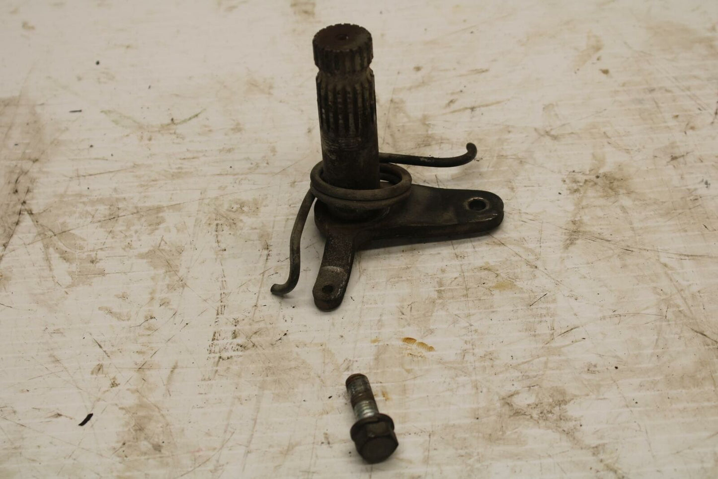 77-79 SUZUKI GS750 RIGHT REARSET BRAKE FOOT PEDAL BB258