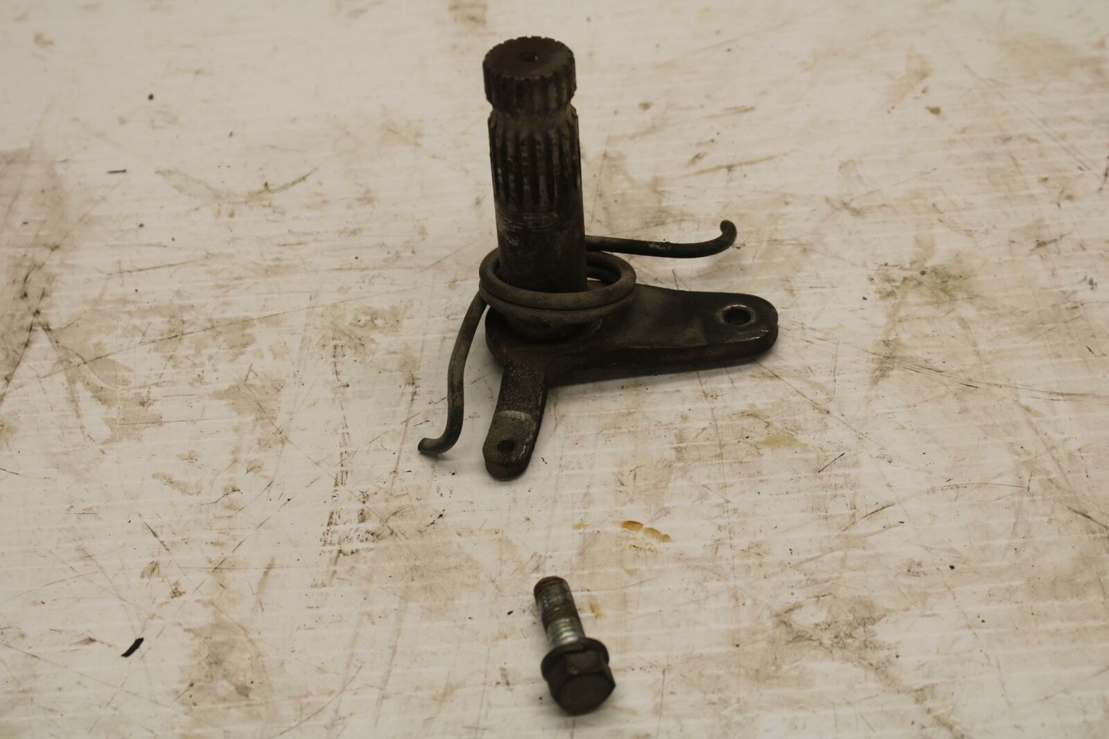 77-79 SUZUKI GS750 RIGHT REARSET BRAKE FOOT PEDAL BB258