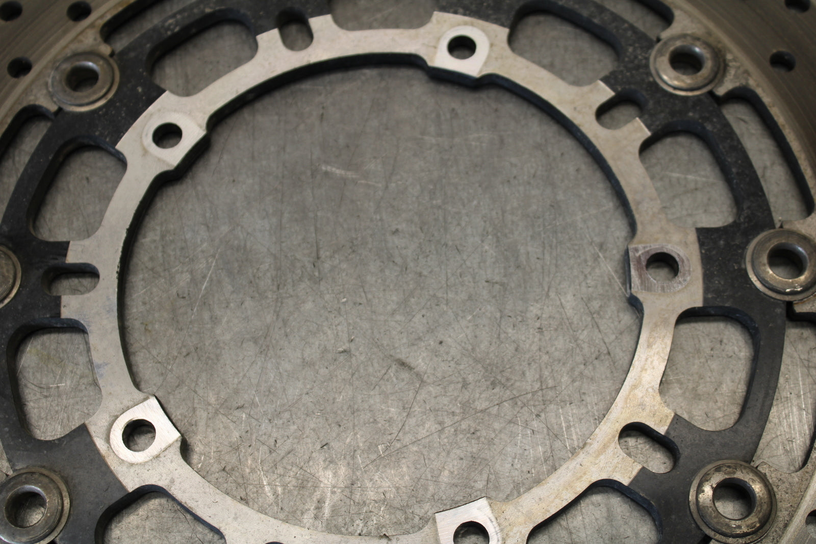 08-16 YAMAHA YZF R6 FRONT LEFT RIGHT BRAKE ROTORS DISCS 13S-2581T-00-00 BB665