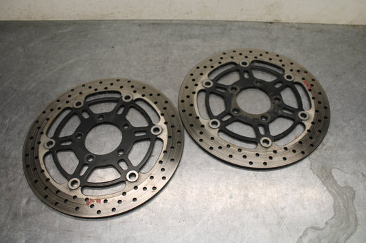 03 SUZUKI SV650S FRONT LEFT RIGHT BRAKE ROTORS DISCS BB130