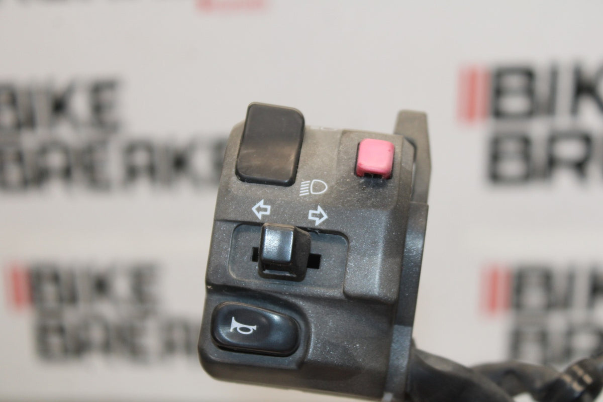 00-05 KAWASAKI NINJA ZX12R LEFT CLIP ON HANDLE HORN SIGNALS SWITCH BB892