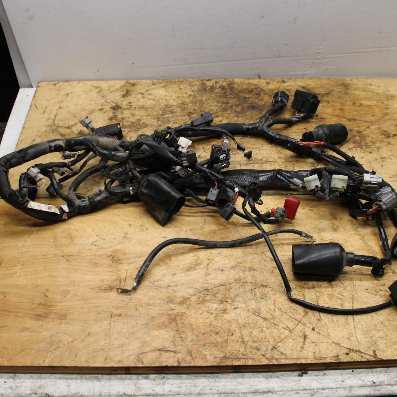 19-20 KAWASAKI NINJA ZX6R MAIN ENGINE WIRING HARNESS MOTOR WIRE LOOM BB338