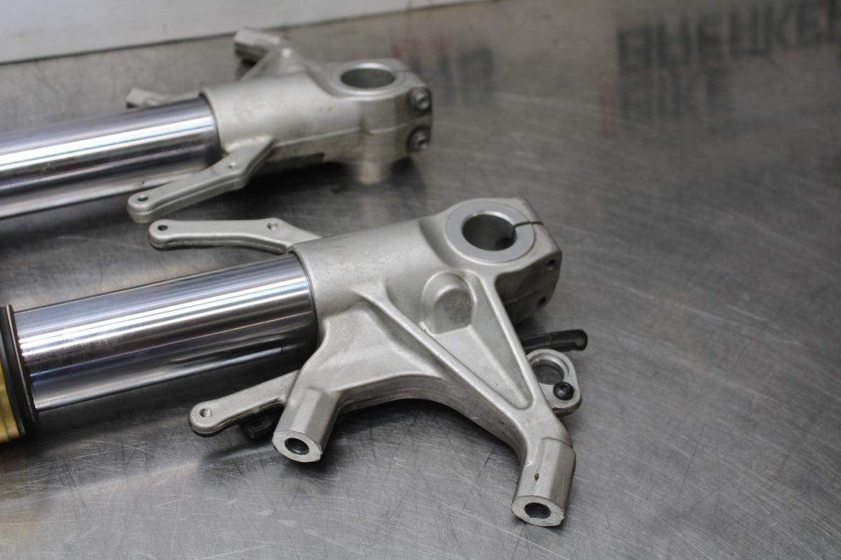 16 APRILIA TUONO V4 1100 FRONT FORKS SHOCK SUSPENSION SET PAIR BB905